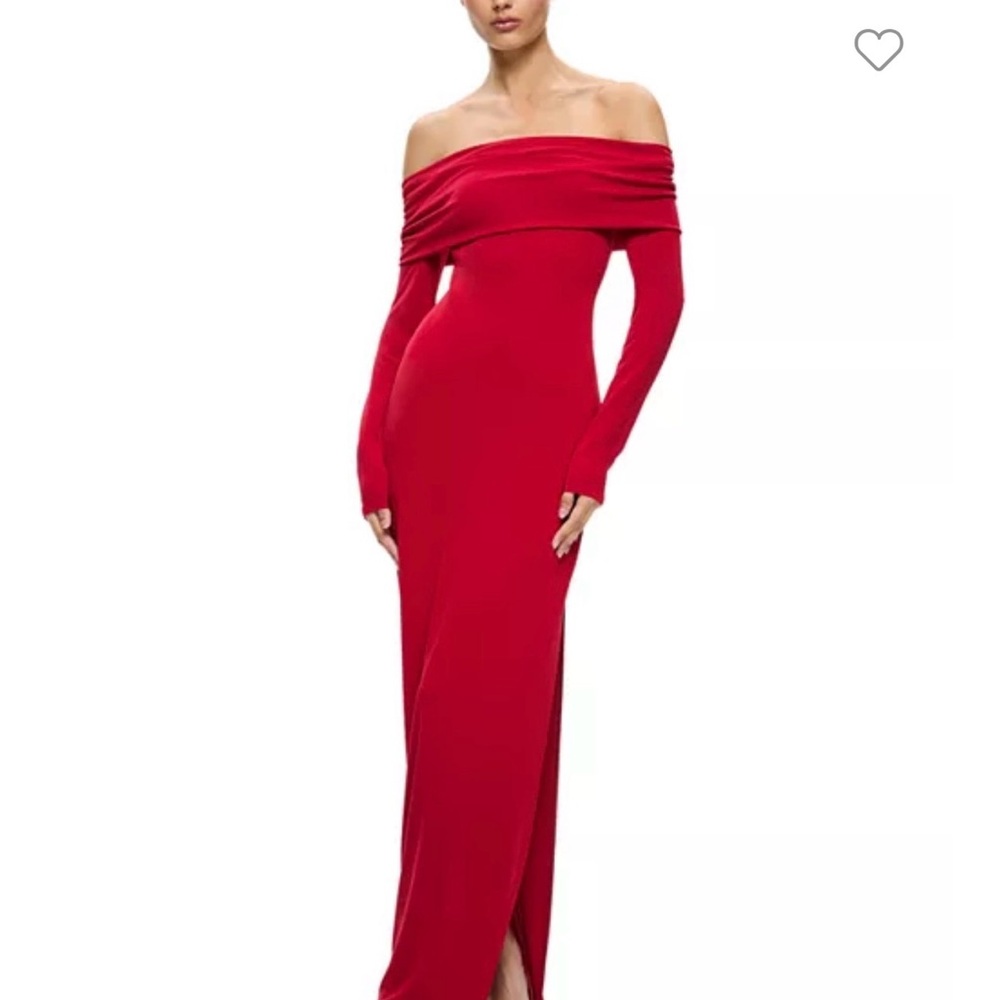 Alice and Olivia Coretta Midi Dress (Small)